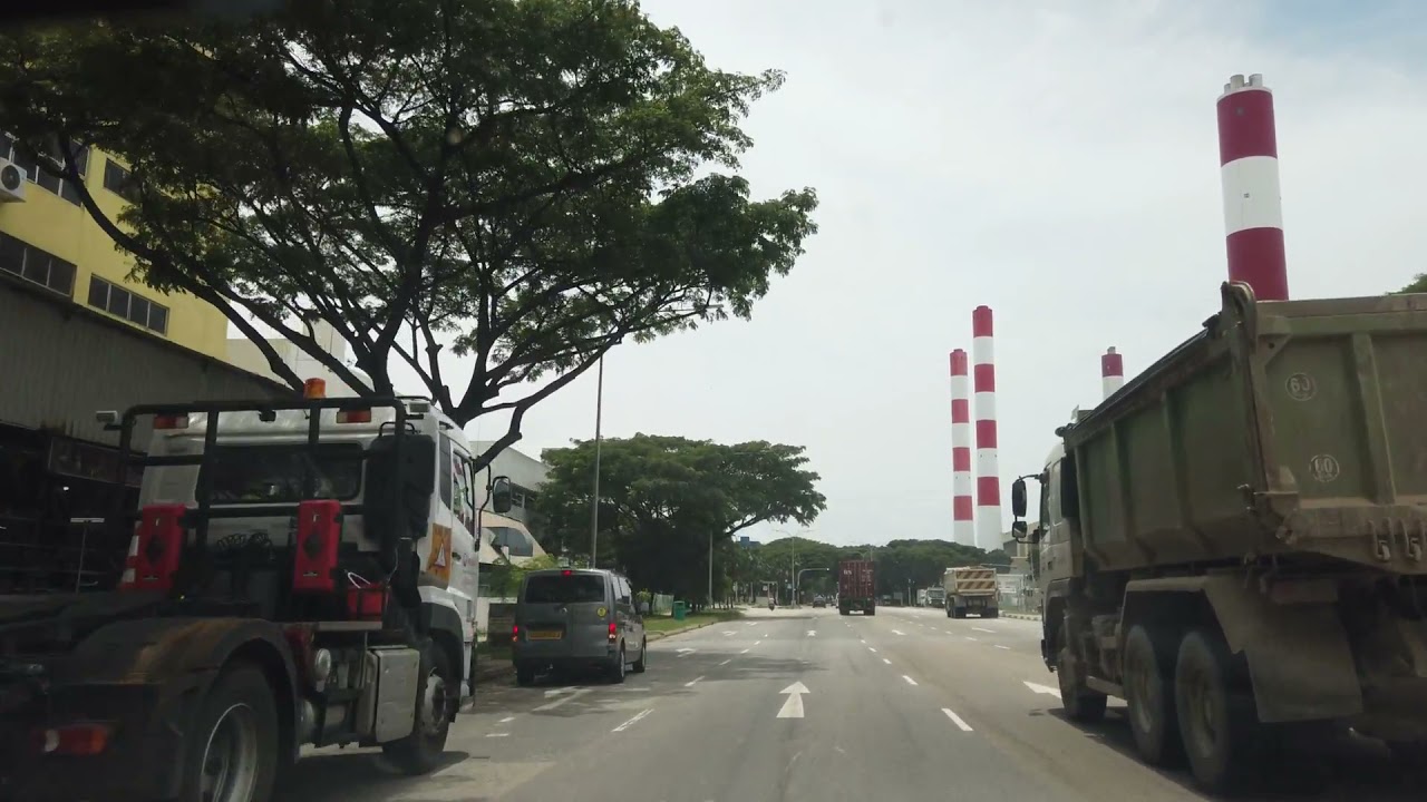 Singapore Road Tour I Tuas Industrial Area