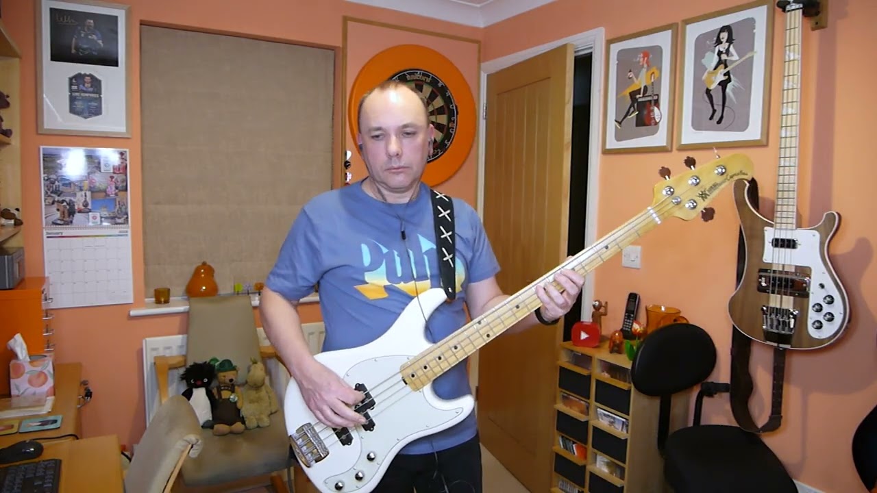 The B-52's - Roam (bass cover)