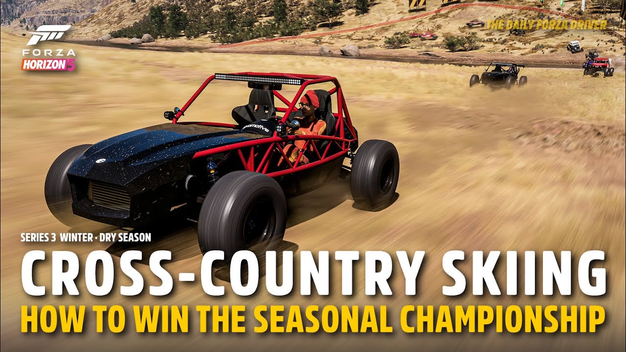 How to win CROSS-COUNTRY SKIING | with tune | Series 3 Winter | Forza Horizon 5