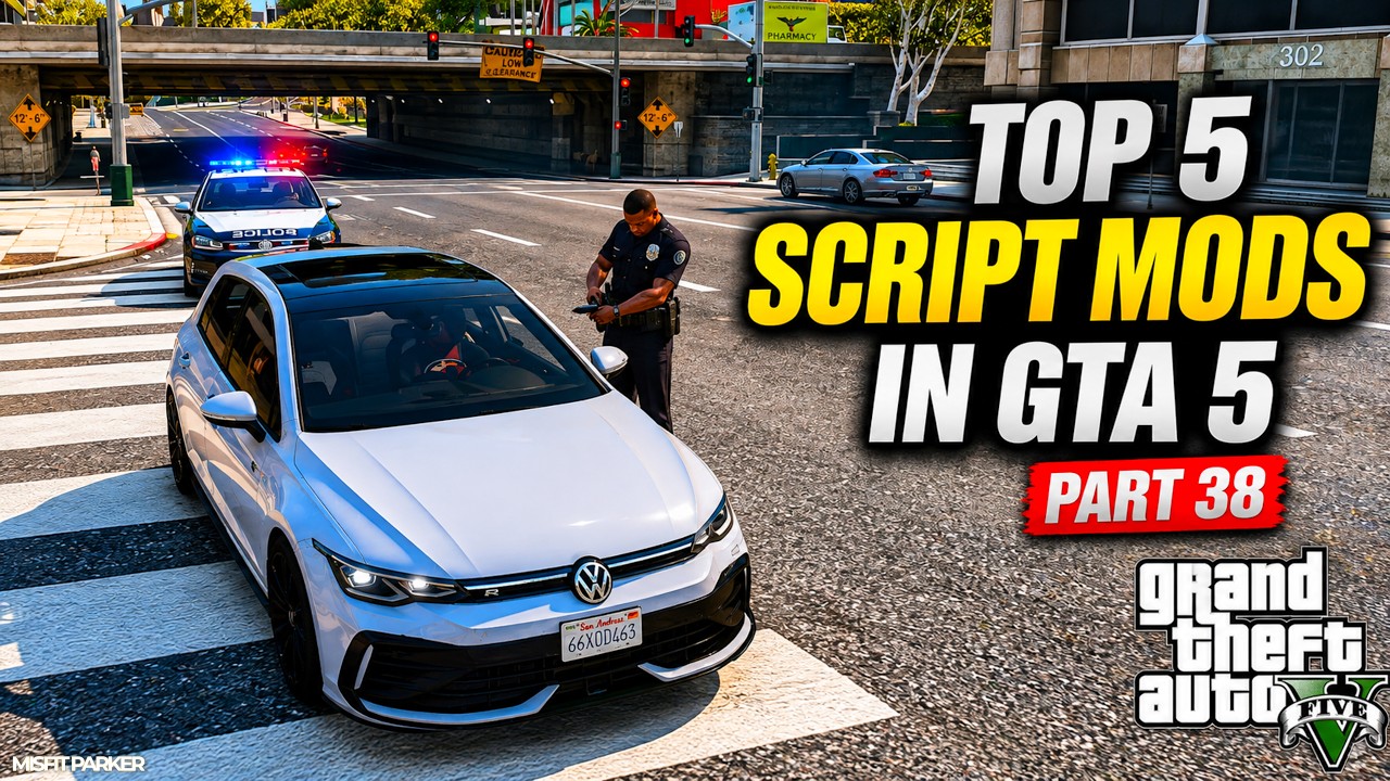 Top 5 Script Mods in GTA 5 | Part 38 | GTA 5 Mods 2026
