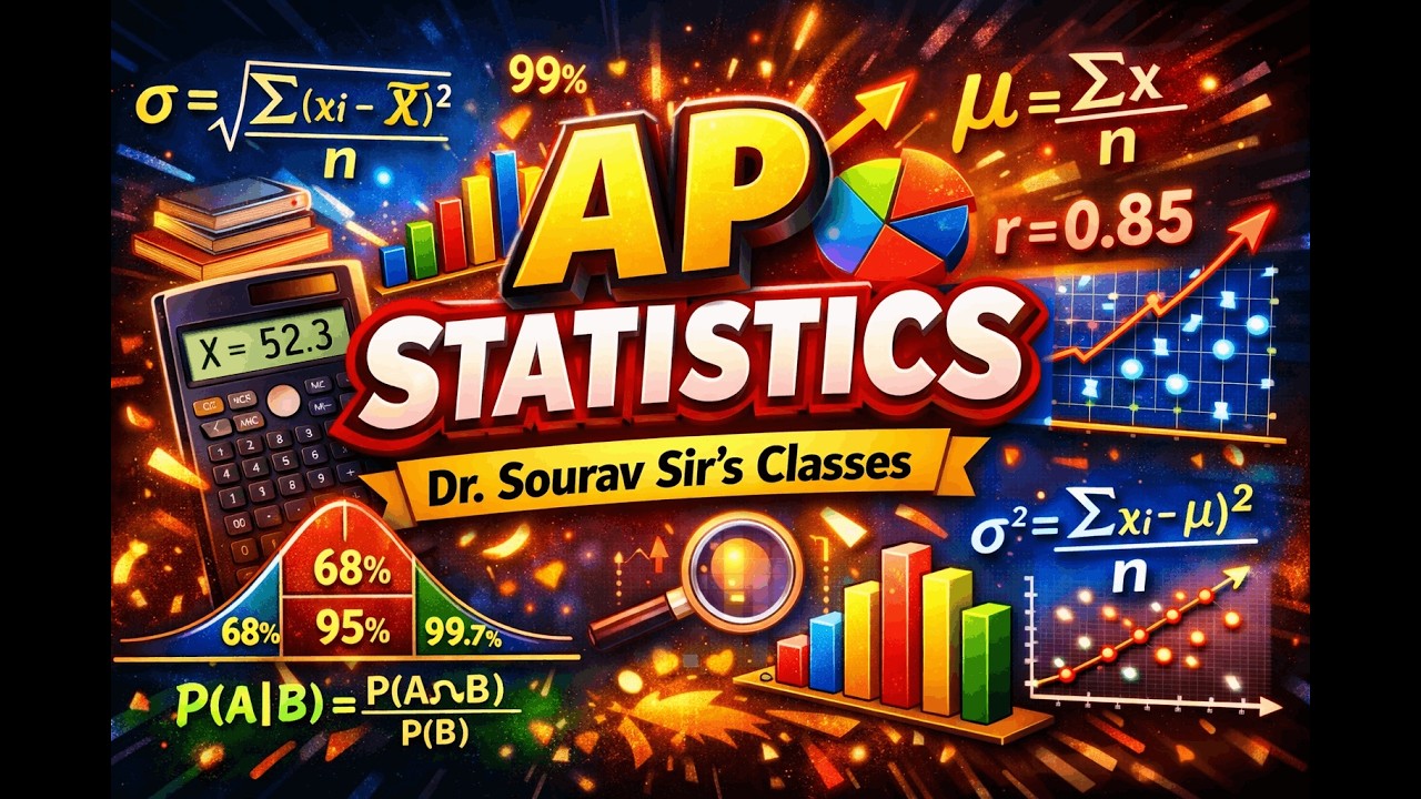 Полное руководство по подготовке к экзамену AP Statistics (Advanced Placement Statistics) | Решен...