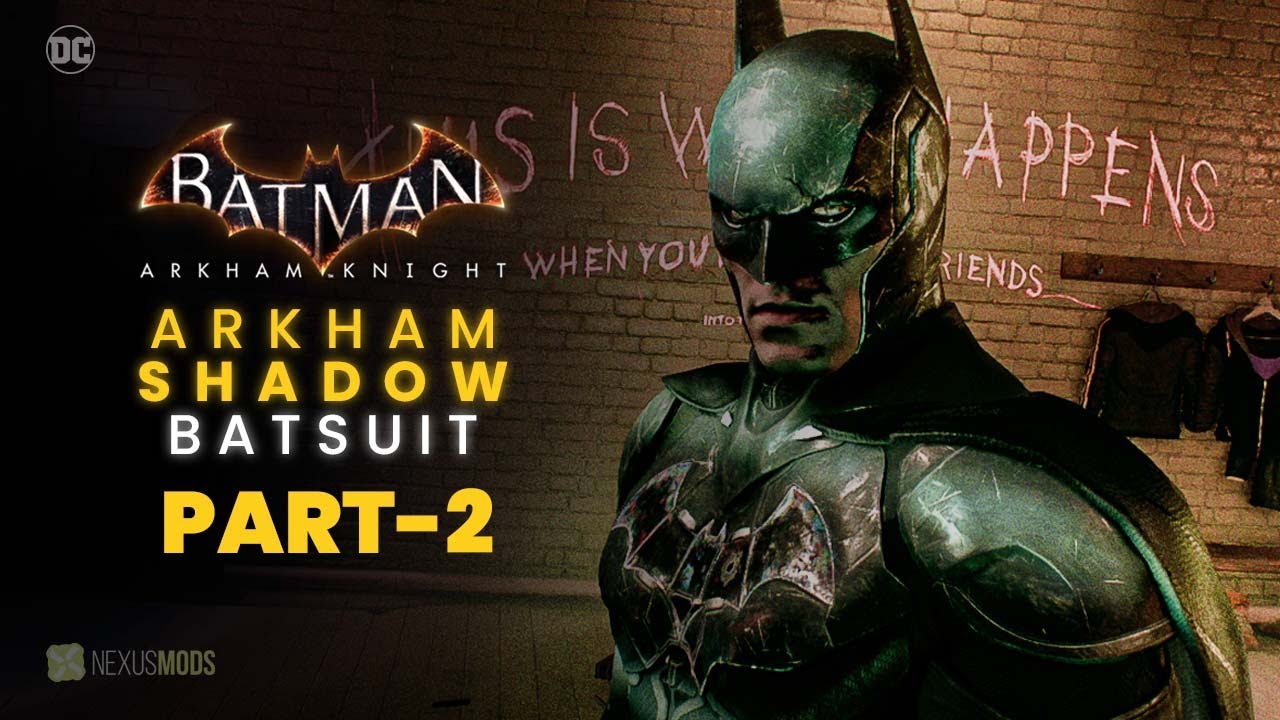 Arkham Shadow Bat suit looks Amazing in Batman: Arkham Knight