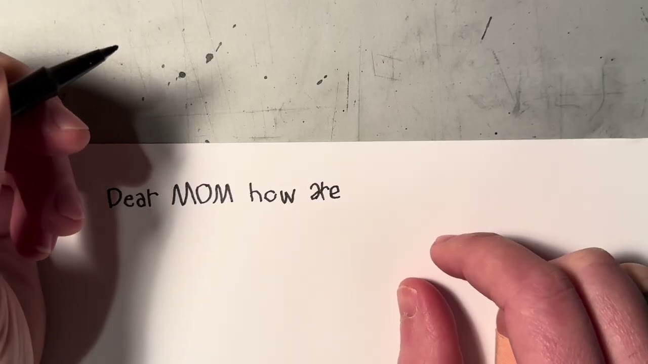 Hand Letter like a Little Kid!