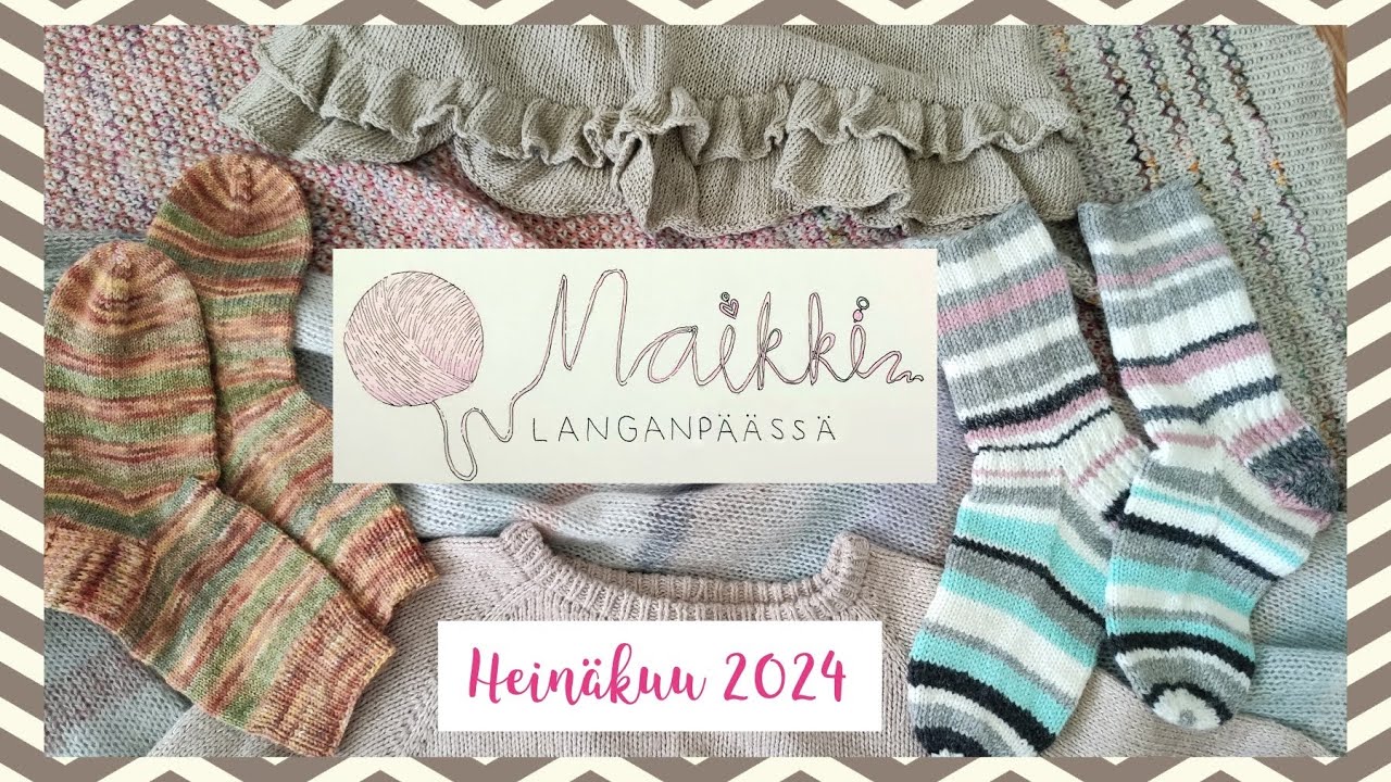 Maikki langanpäässä 3/2024: Festariaaton neulekuulumiset