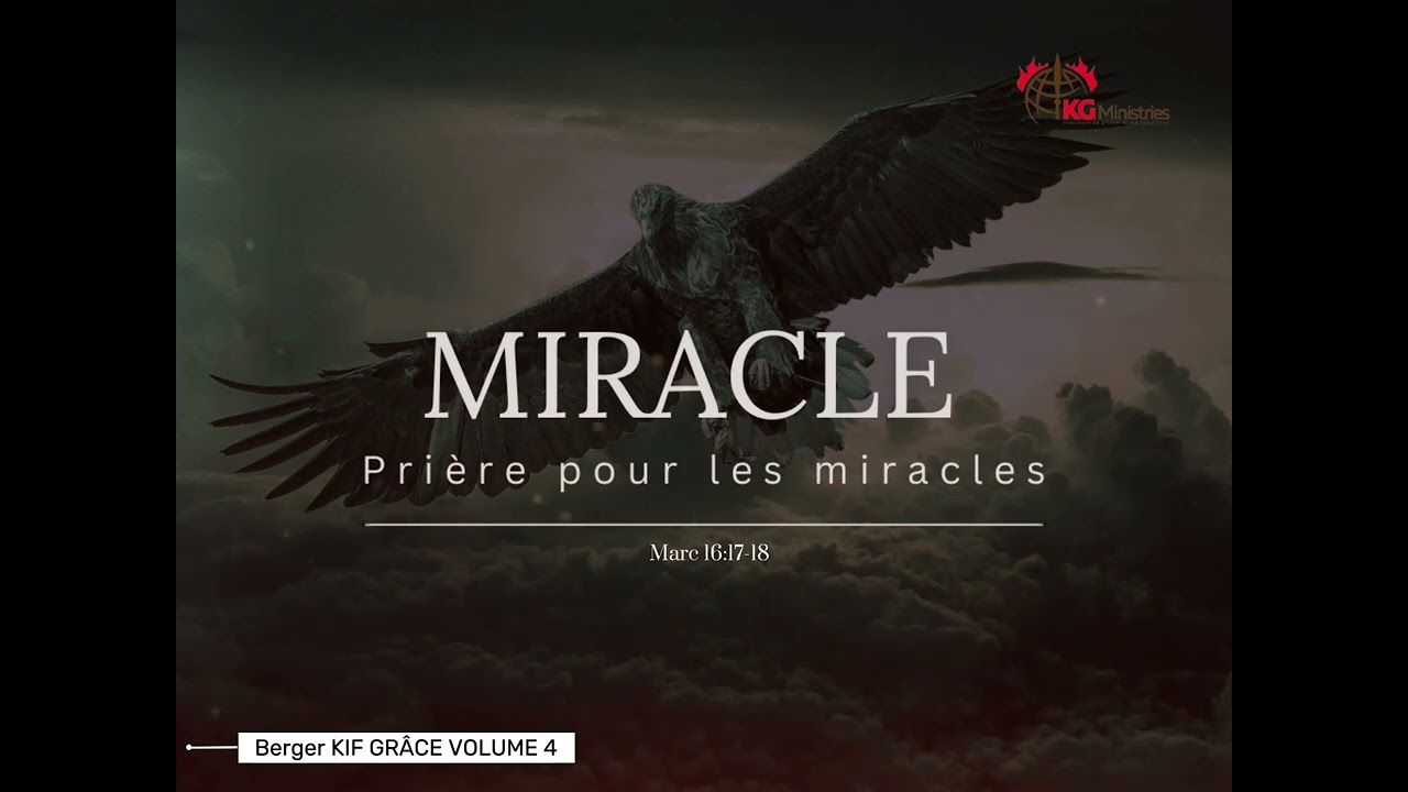 Prière pour recevoir le miracle