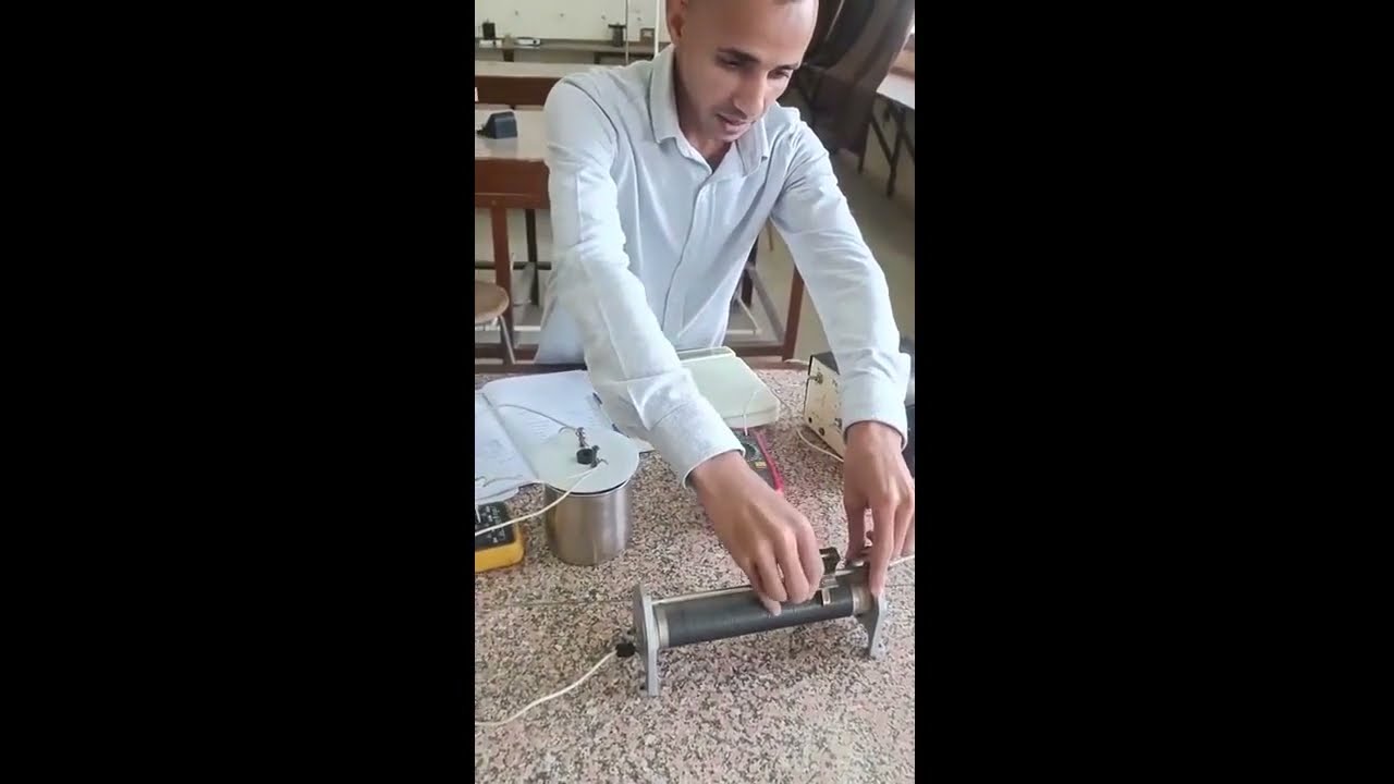 JOULE EQUIVALENT -تعيين المكافئ الميكانيكى الحرارى