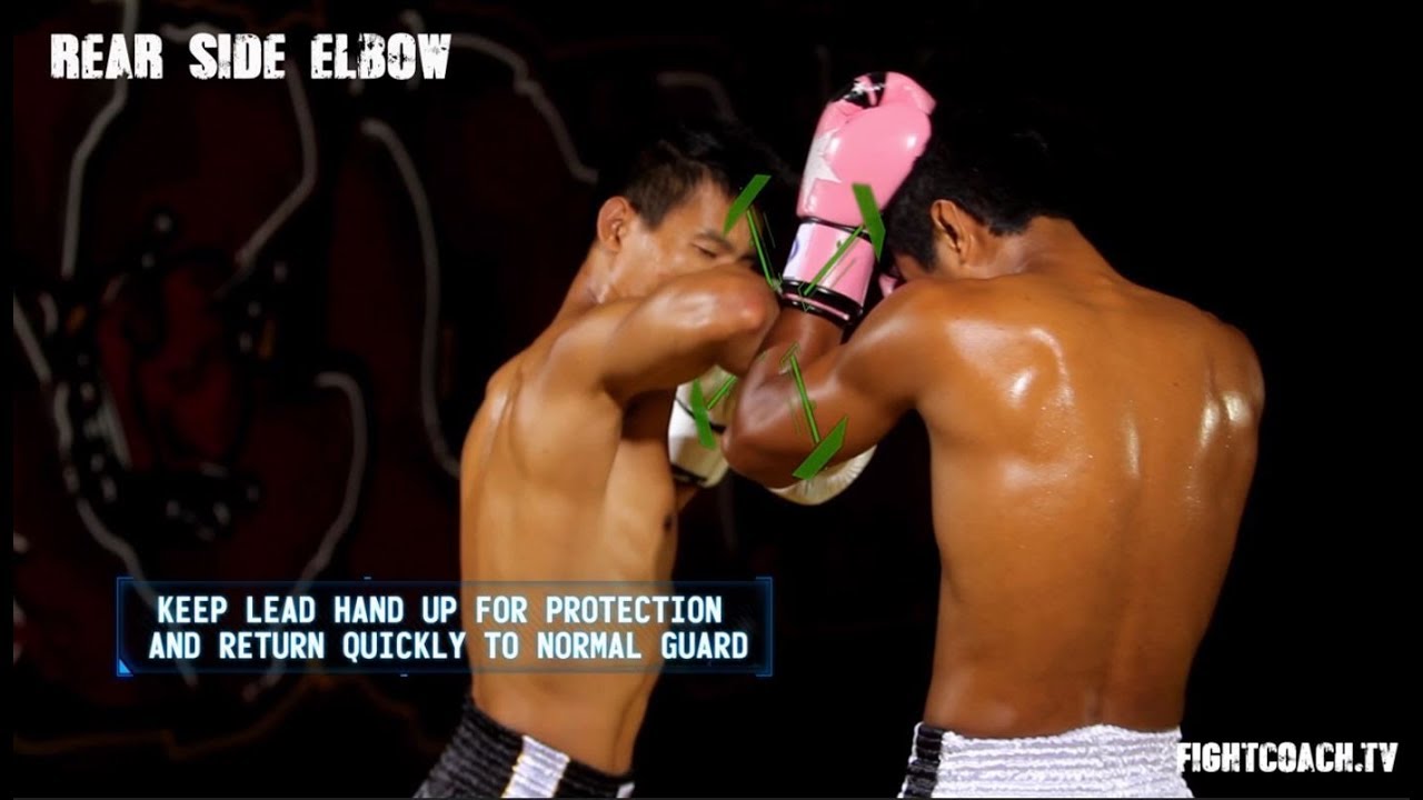 Muay Thai/MMA Elbow Strike: instructional