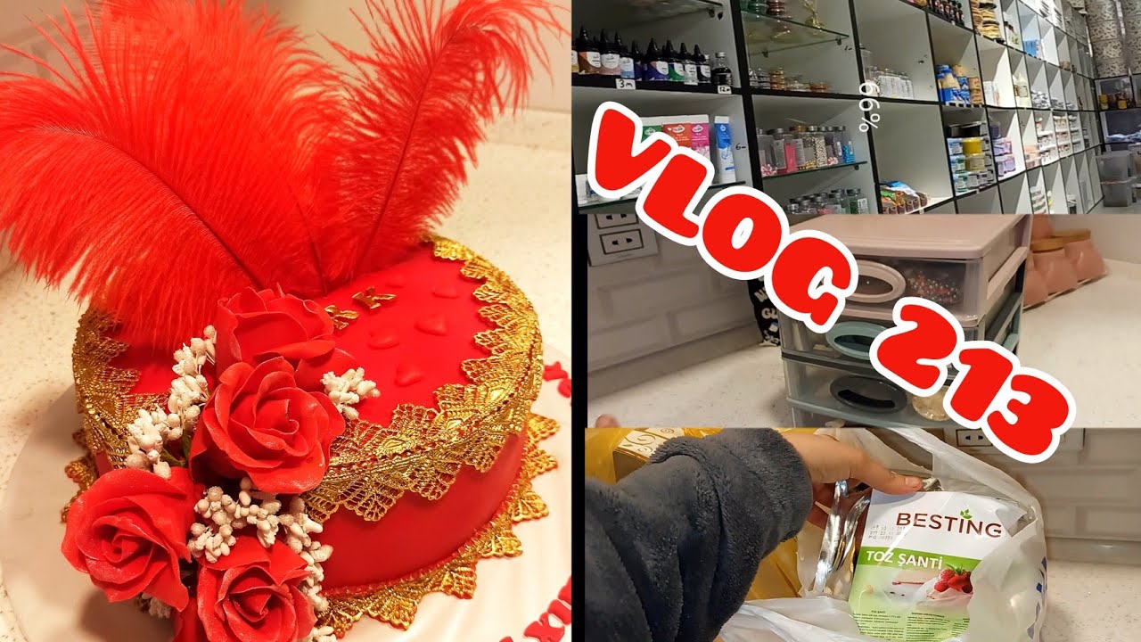 Xına tortunun hazırlanması ❌ Tort ləvazimatlarını gəzək,❣️Yeni sobam