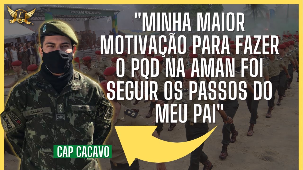 O CURSO B&Aacute;SICO PARAQUEDISTA para CADETES da Academia Militar das Agulhas Negras (AMAN)