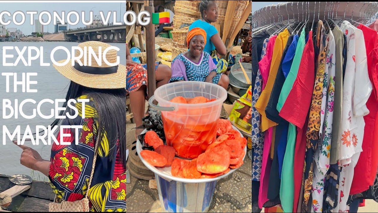 COTONOU VLOG/ EXPLORING THE DANTOKPA MARKET #video #vlog #roadto2k