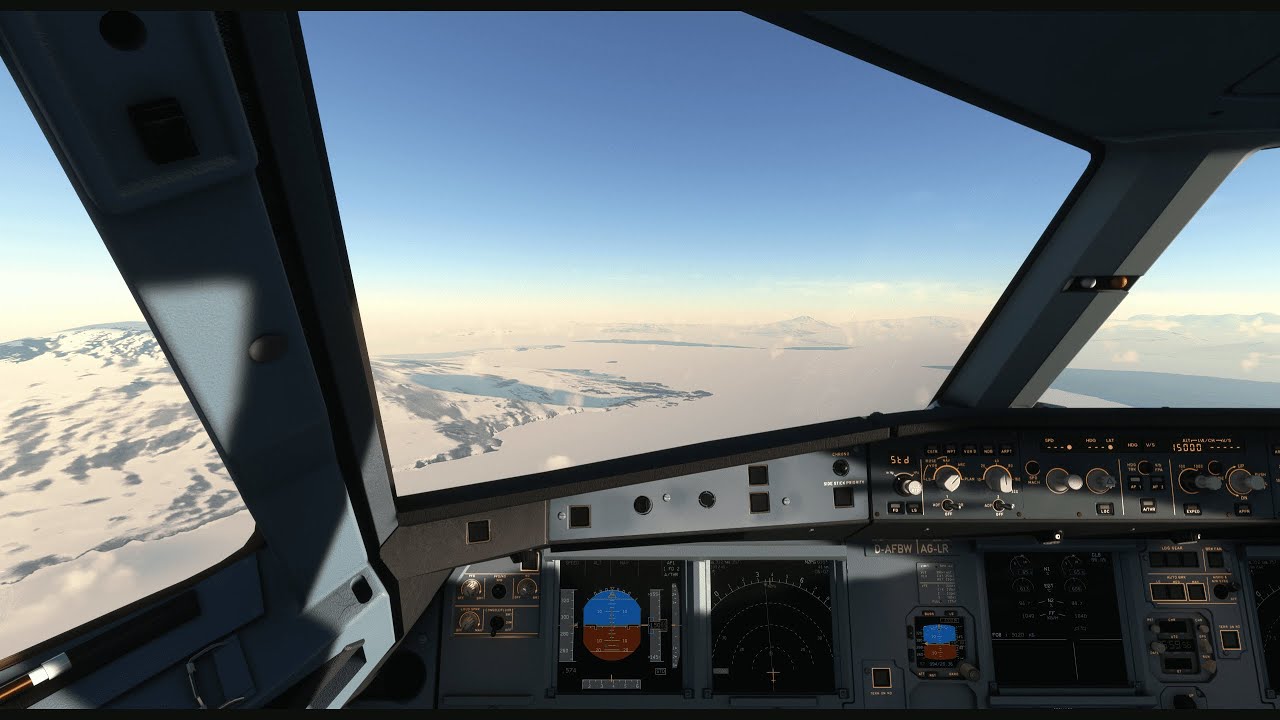Antarctica Landing [NZFX] - MFS 2020 A320NEO FlyByWire