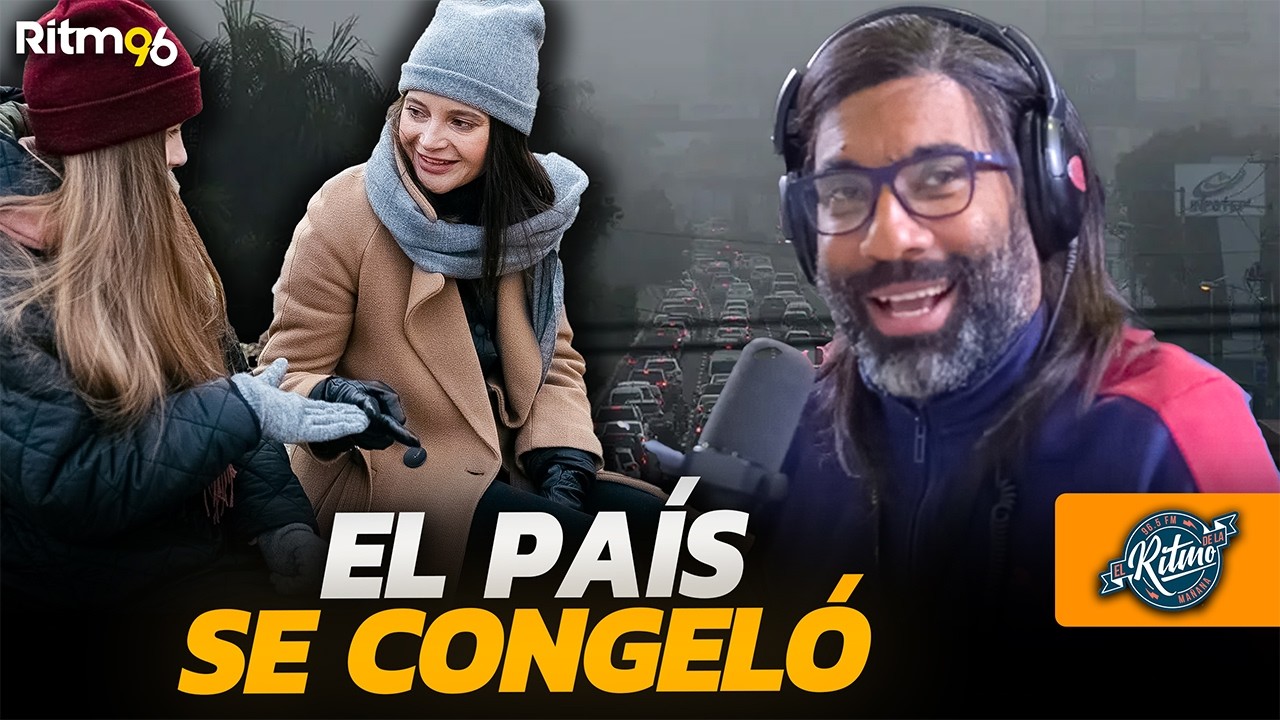 En RD la sensación térmica a 16° y la pregunta del día: ¿te bañaste o no?