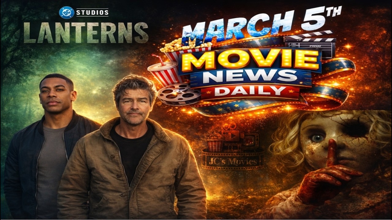 Movie News Daily (March 5th) | Lanterns Teaser Reaction | Movies Releasing This Week | The Bear