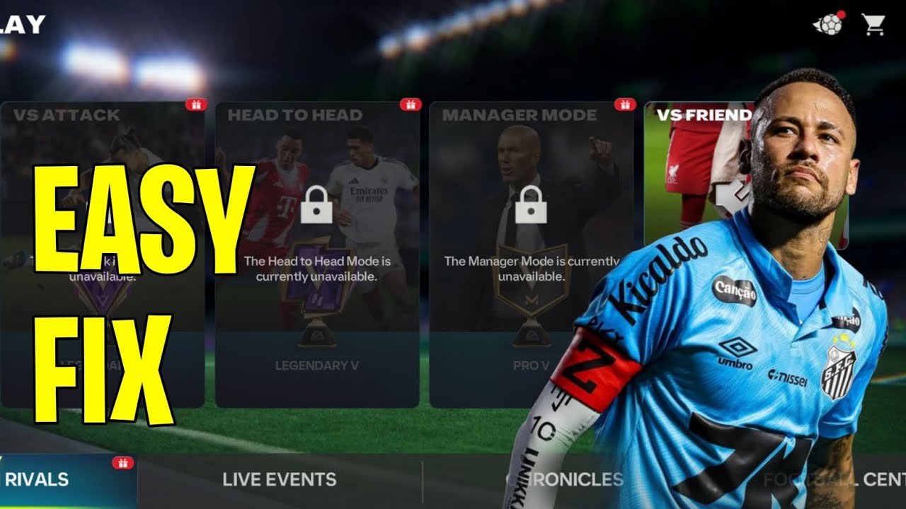 HOW TO FIX THE DIVISION RIVALS ERROR | DYNAMIC FC 