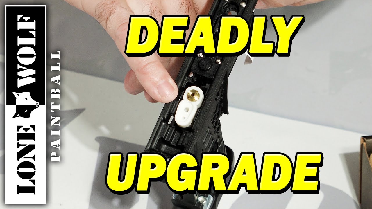 Как установить спусковой клапан Deadlywind haAir 45 V2 в Эмеке + тестовая стрельба | Lone Wolf Pa...
