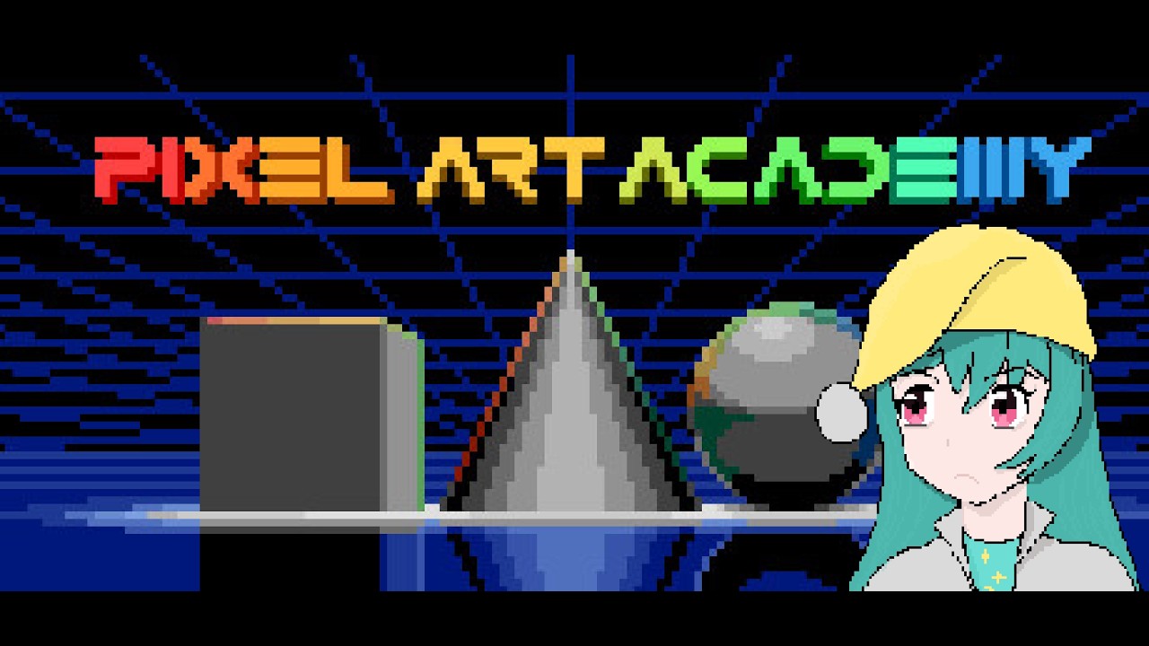 You will learn. | Pixel Art Academy: Learn Mode | Sandra Obscura (ENVtuber)