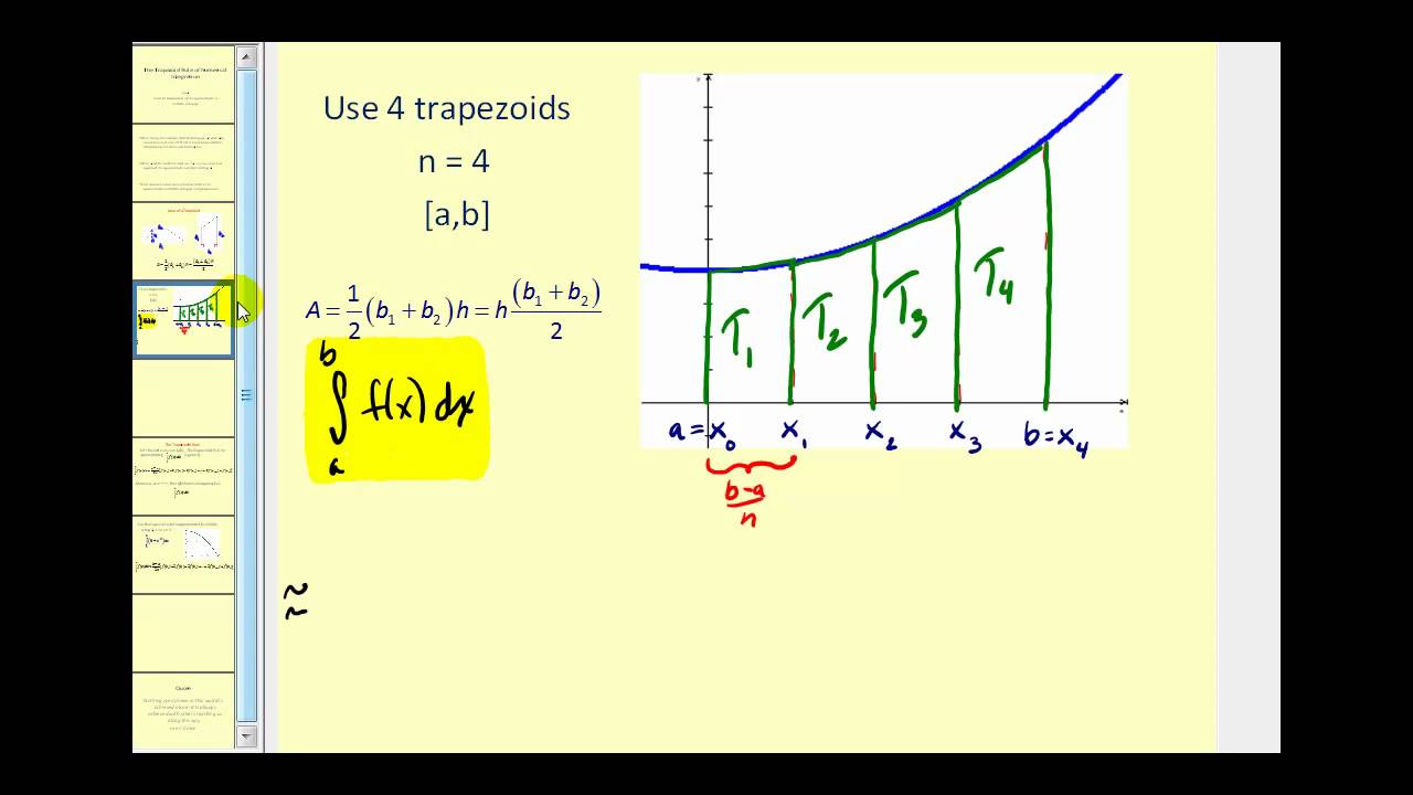 The Trapezoid Rule