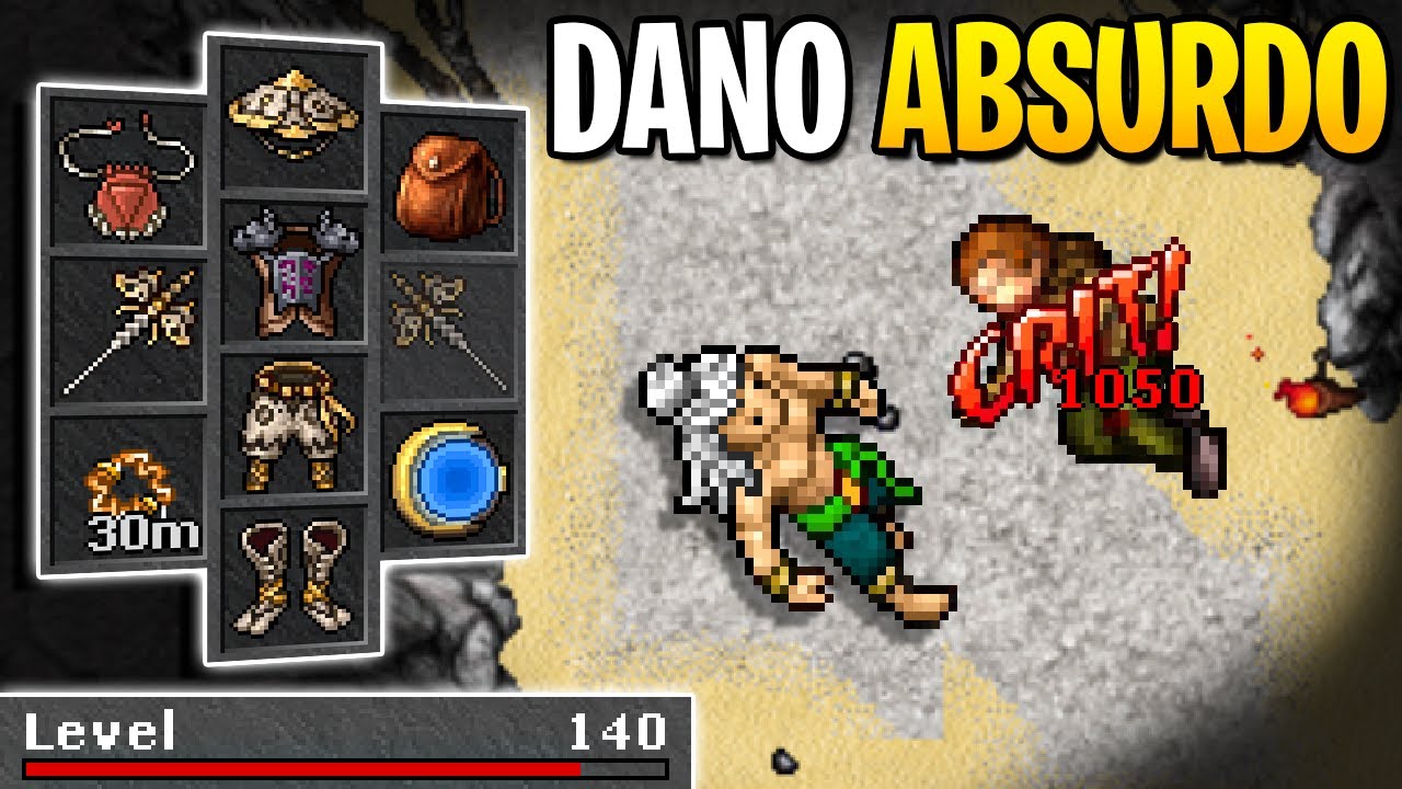 🔥O PODER do MONK no PvP do TIBIA 👊💪