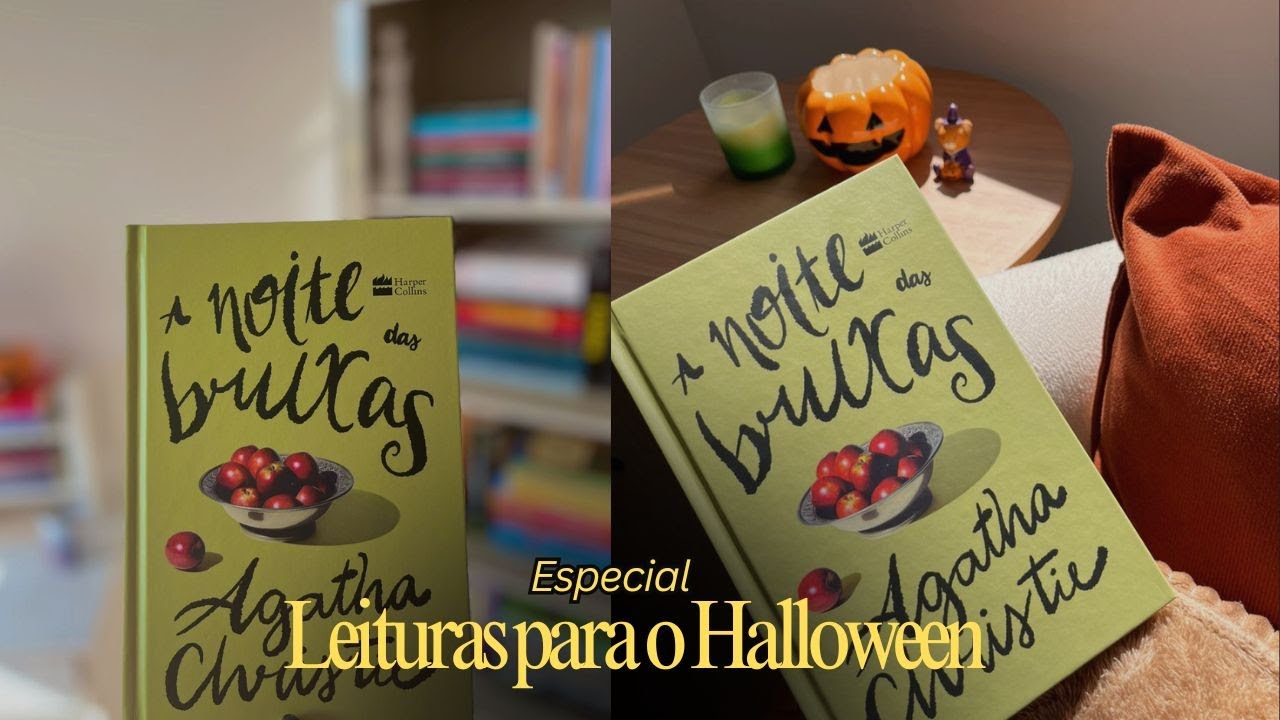 🍎A Noite das Bruxas - Agatha Christie | Leituras para o Halloween #2 🎃