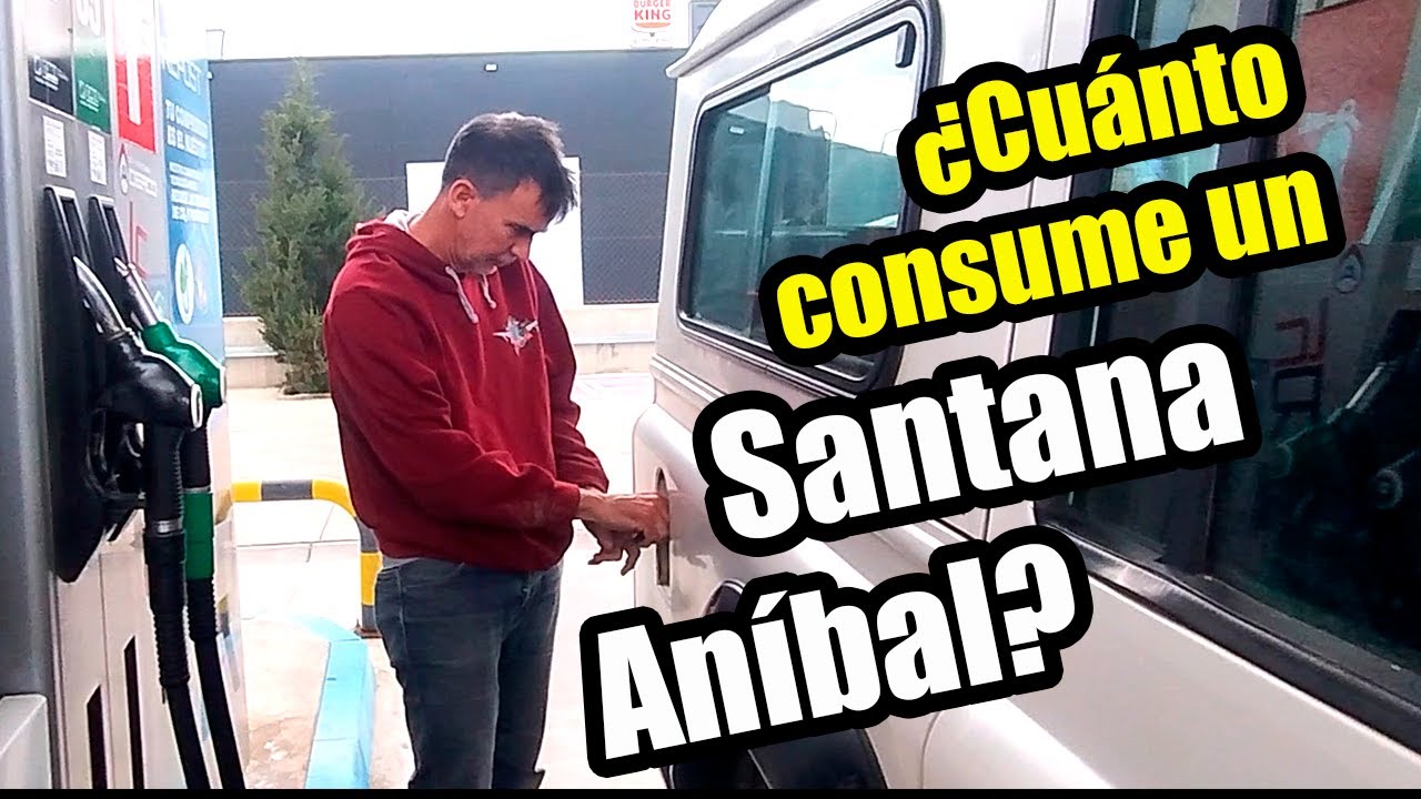 ¿Cuánto consume un Santana Aníbal?