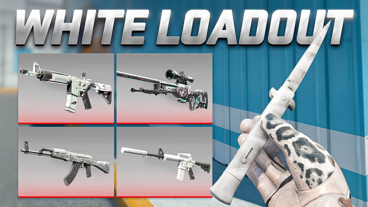 The BEST WHITE CS2 Loadout in 2026 (Budget & Expensive)