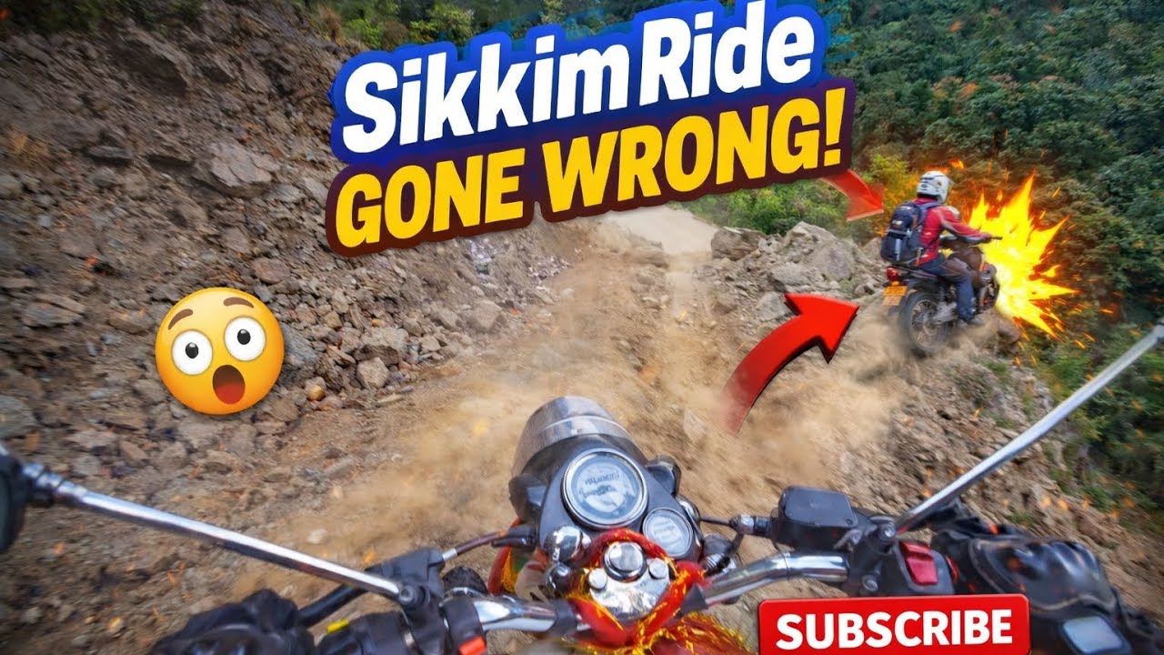 Sikkim Ride Adventure | K vayoo Ride ma 😞|Pelling.