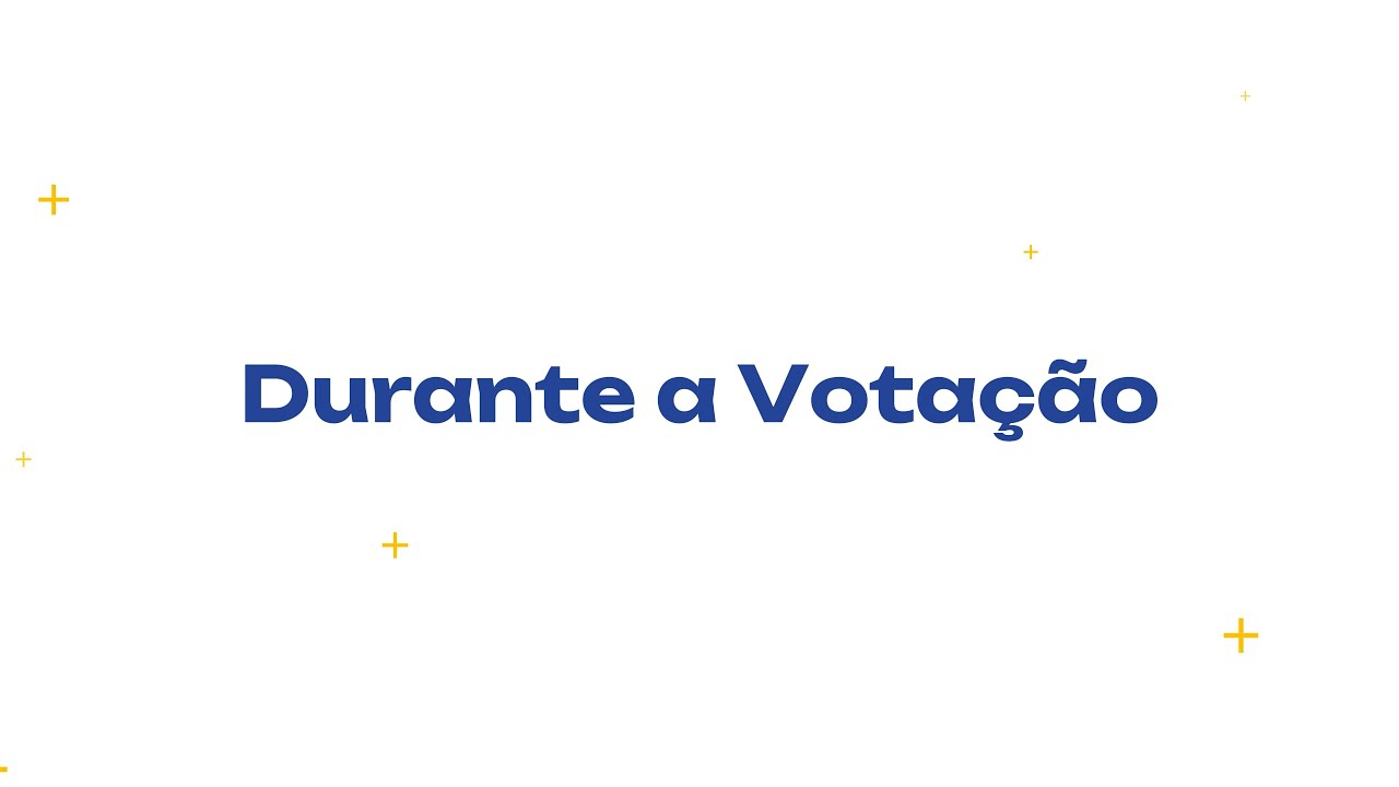 8 - Durante a Votação | Treinamento Mesários 2024