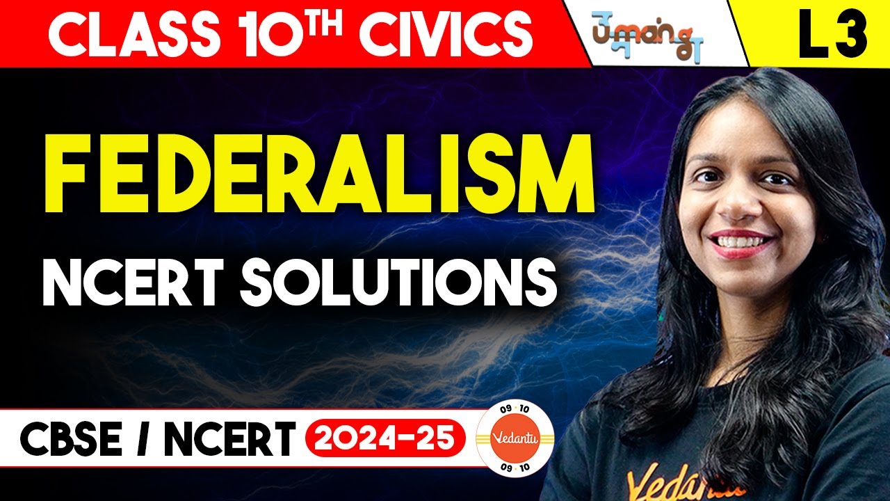 Federalism Class 10 NCERT Solutions | CBSE Class 10 Political Science (Civics) Chapter 2