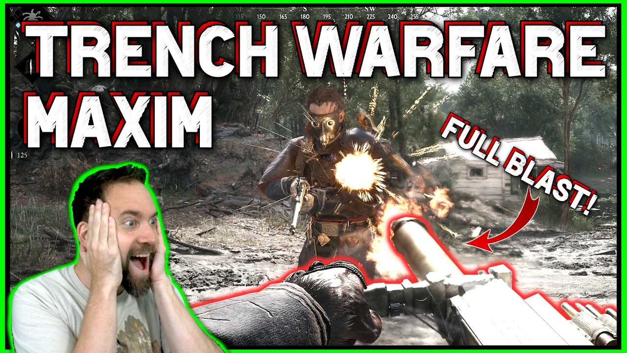 MAXIM STRONGHOLD SIEGE - NEW GUN - Meme or Monster? - Solo Hunt Showdown