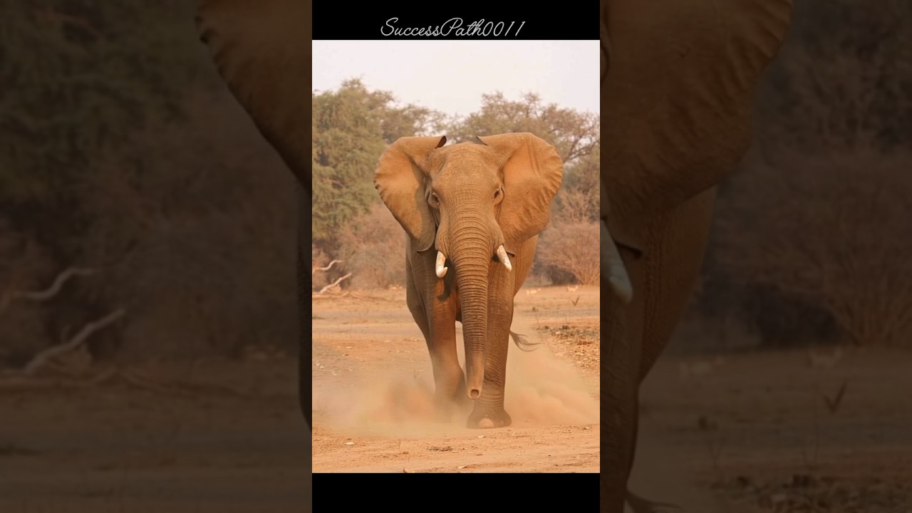Elephant Teaching Baby in the Jungle | Baby Elephant Learning Skills | Cute Wildlife Moment 