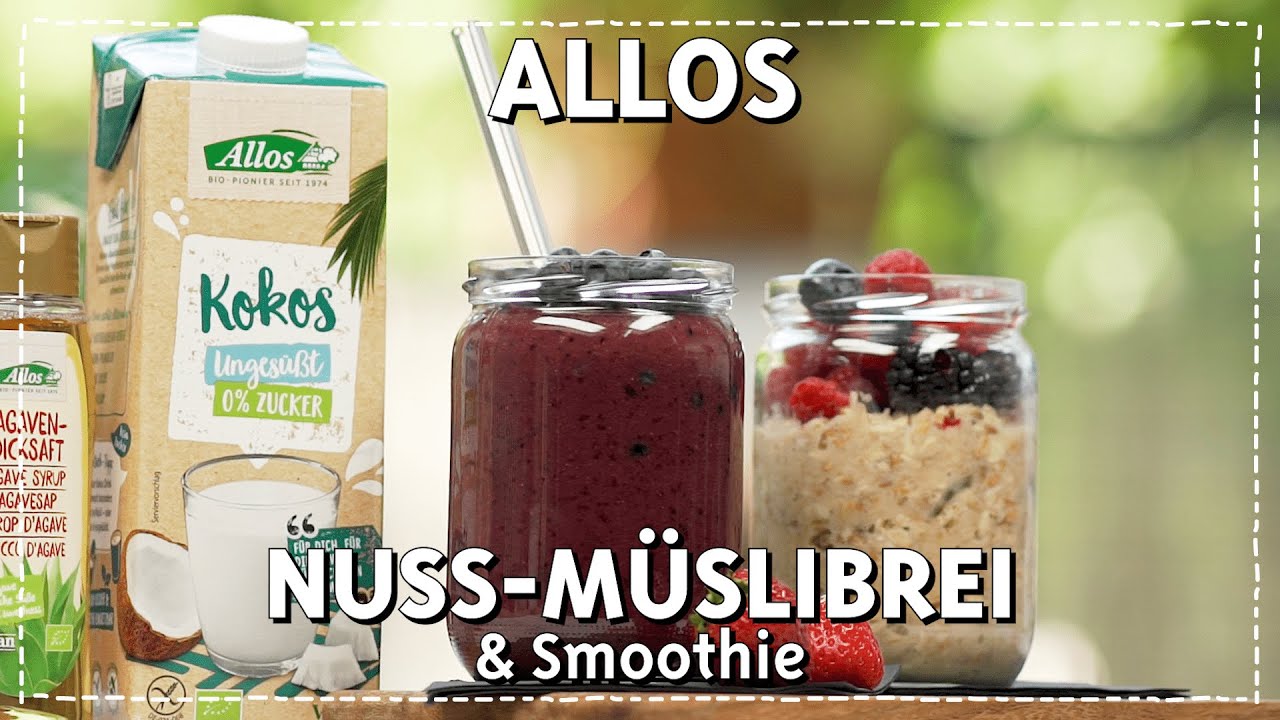 Nuss-M&uuml;slibrei & Smoothie