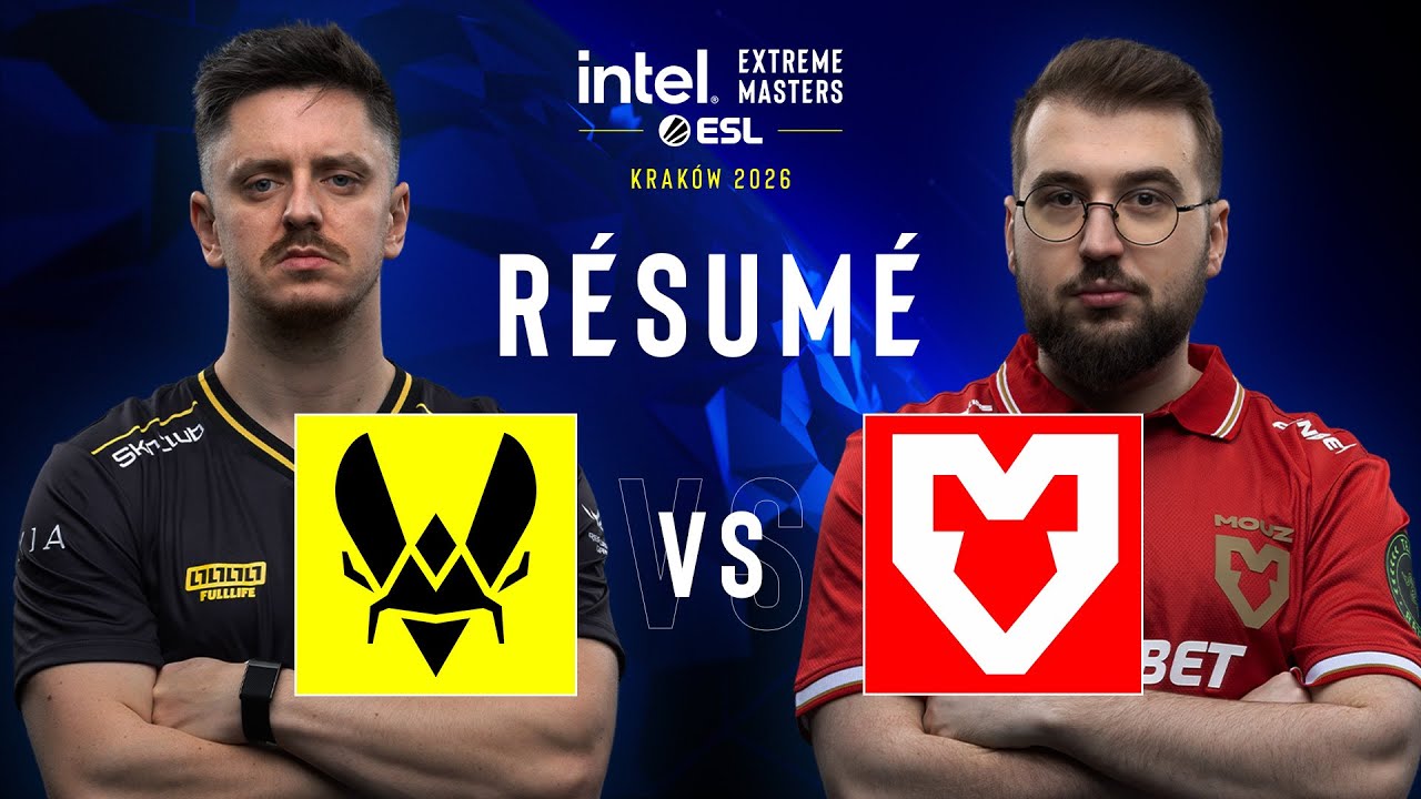 VITALITY vs MOUZ : Le résumé - IEM Kraków 2026