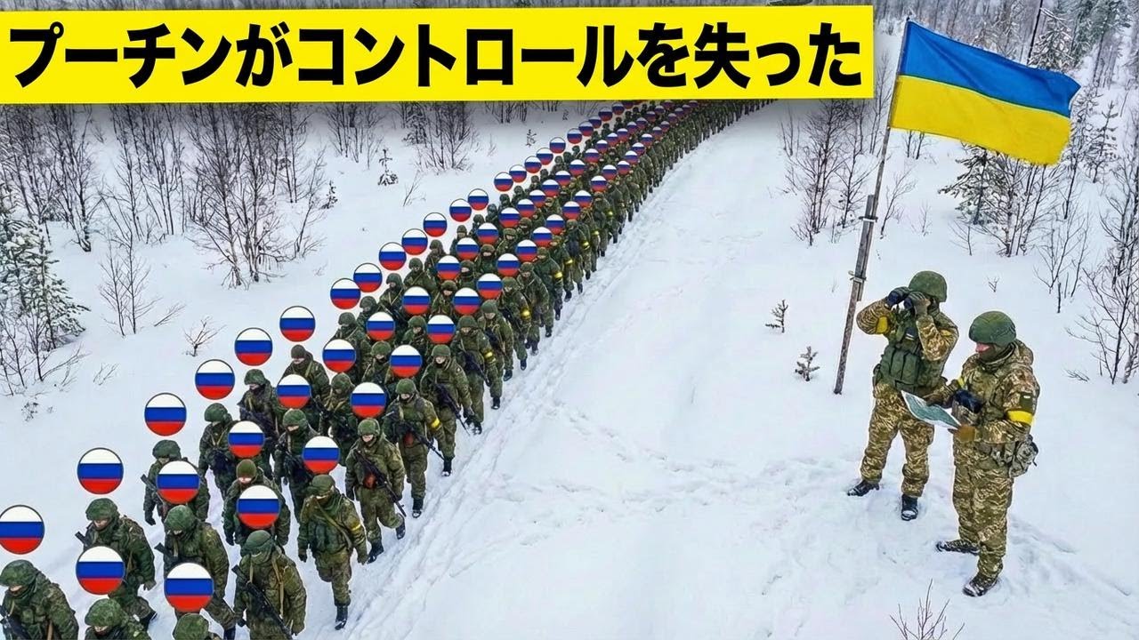 ロシア兵が続々降伏中！最前線で何が起きているのか