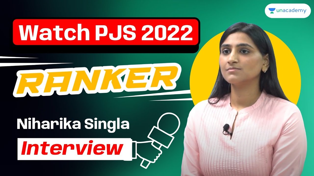 PUNJAB JUDICIAL SERVICES'22 |TOPPER INTERVIEW| NIHARIKA #toppertalk #punjabjudiciary #judge
