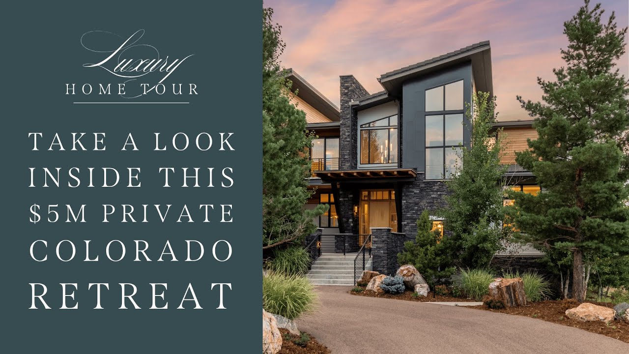 🎥 Inside a $5M Custom Colorado Retreat | 15480 Dinosaur Ridge Rd | Montane Luxury Home Tour