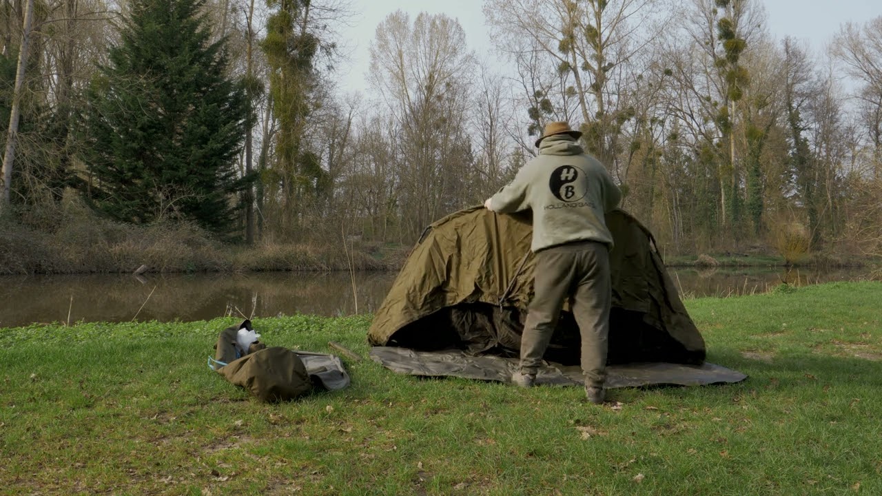 TUTO DU FOX FRONTIER XD #carpe #biwy #hollandbaits #lcatackle #bivouac