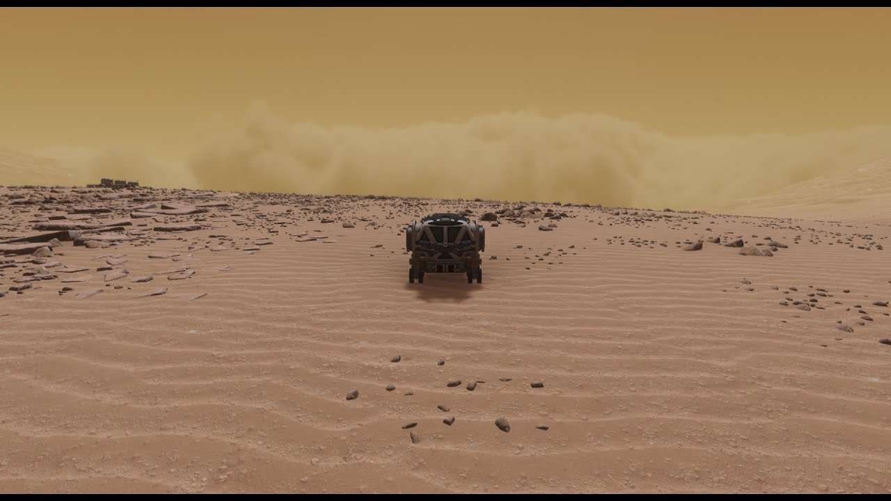 KSP Volumetric Duststorm on Duna