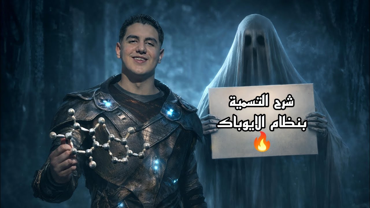 شرح تسمية الكينات و الكاينات لطلاب 3 ثانوي 🤍✨