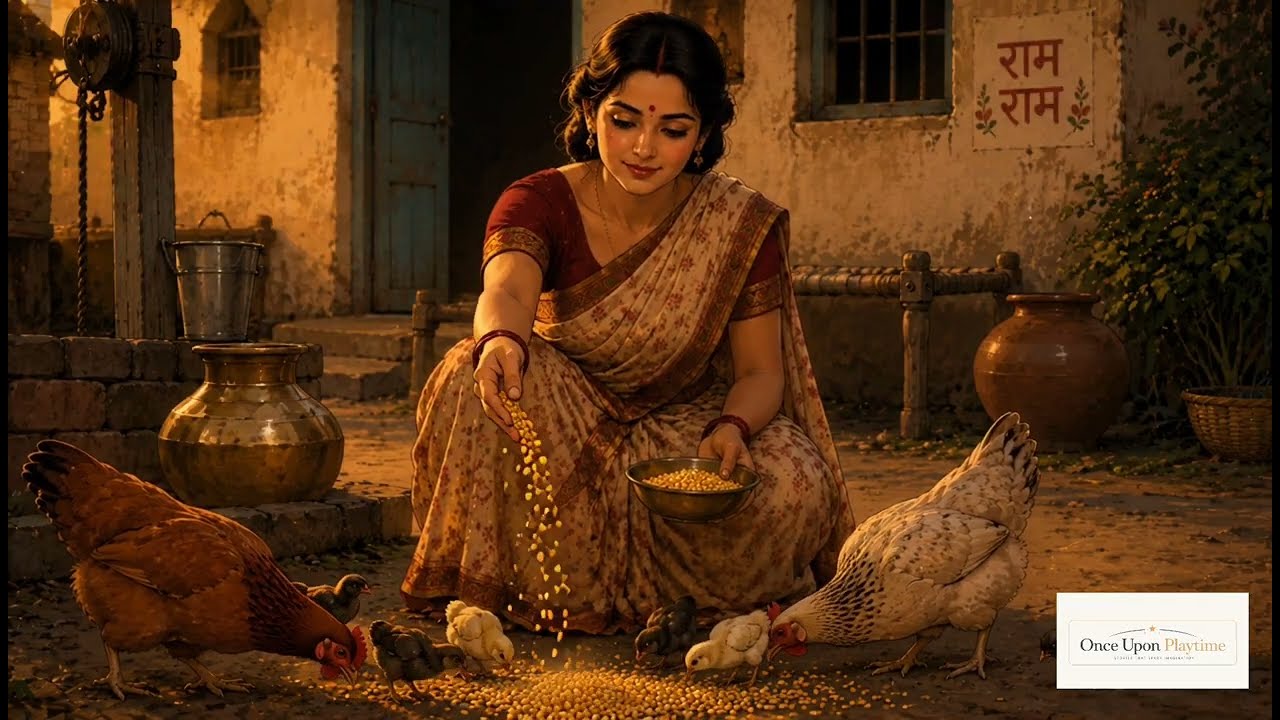 Feel Good Nostalgic Village Evenings | Animated Story