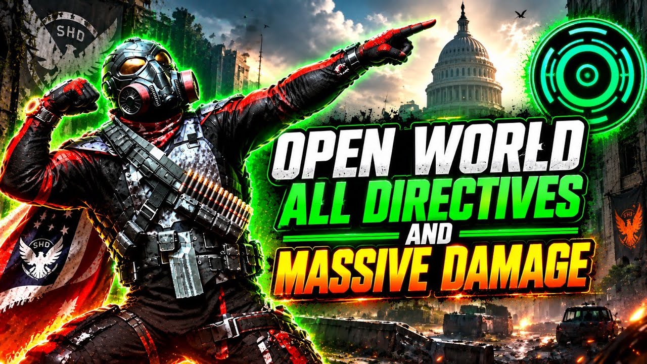 the perfect build for open world and all directives with massive damage
