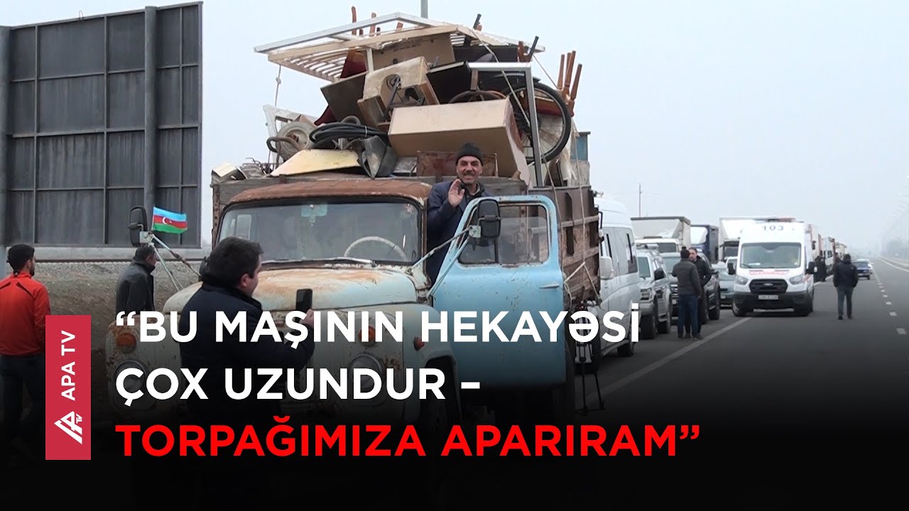 Xocalı rayonunun Ballıca kəndinə ikinci köç yola salınıb - APA TV