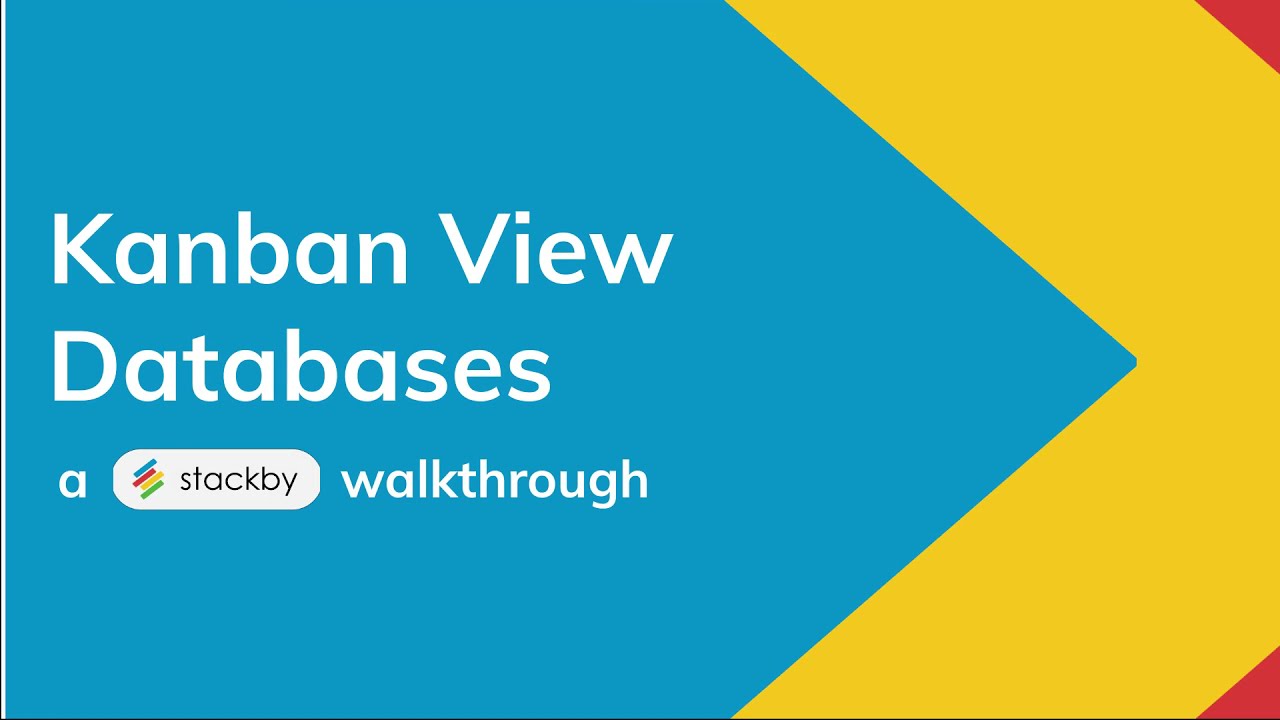 Creating Kanban views in Stackby