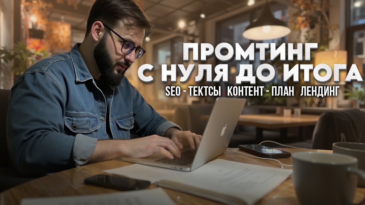 🔥 Как создавать мощные SEO-тексты, контент-план и лендинги с помощью промптинга!