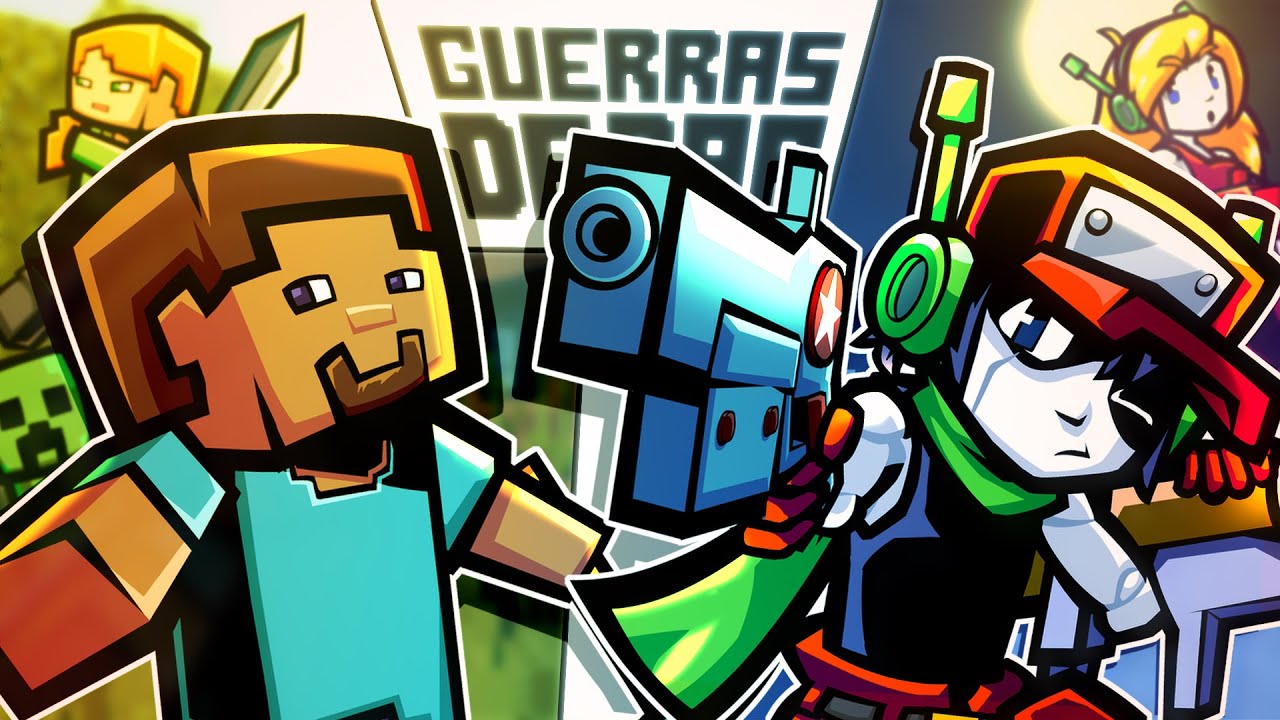 Minecraft vs Cave Story - Guerras De Rap (ft. zhrain, Hex Arcana & Suit Hiro)