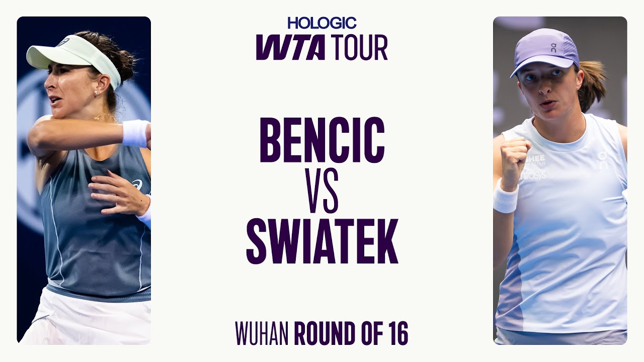 Belinda Bencic vs. Iga Swiatek | 2025 Wuhan Round of 16 | WTA Match Highlights
