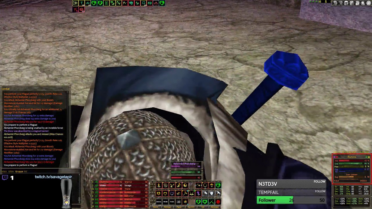 DAoC on Freeshard Phoenix: Touring through Trollheim