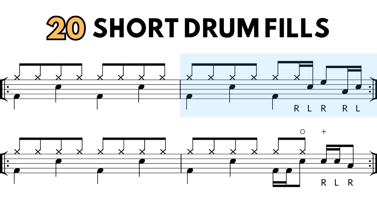 20 Short Drum Fills To Elevate Your Playing (Without Overplaying) 🥁