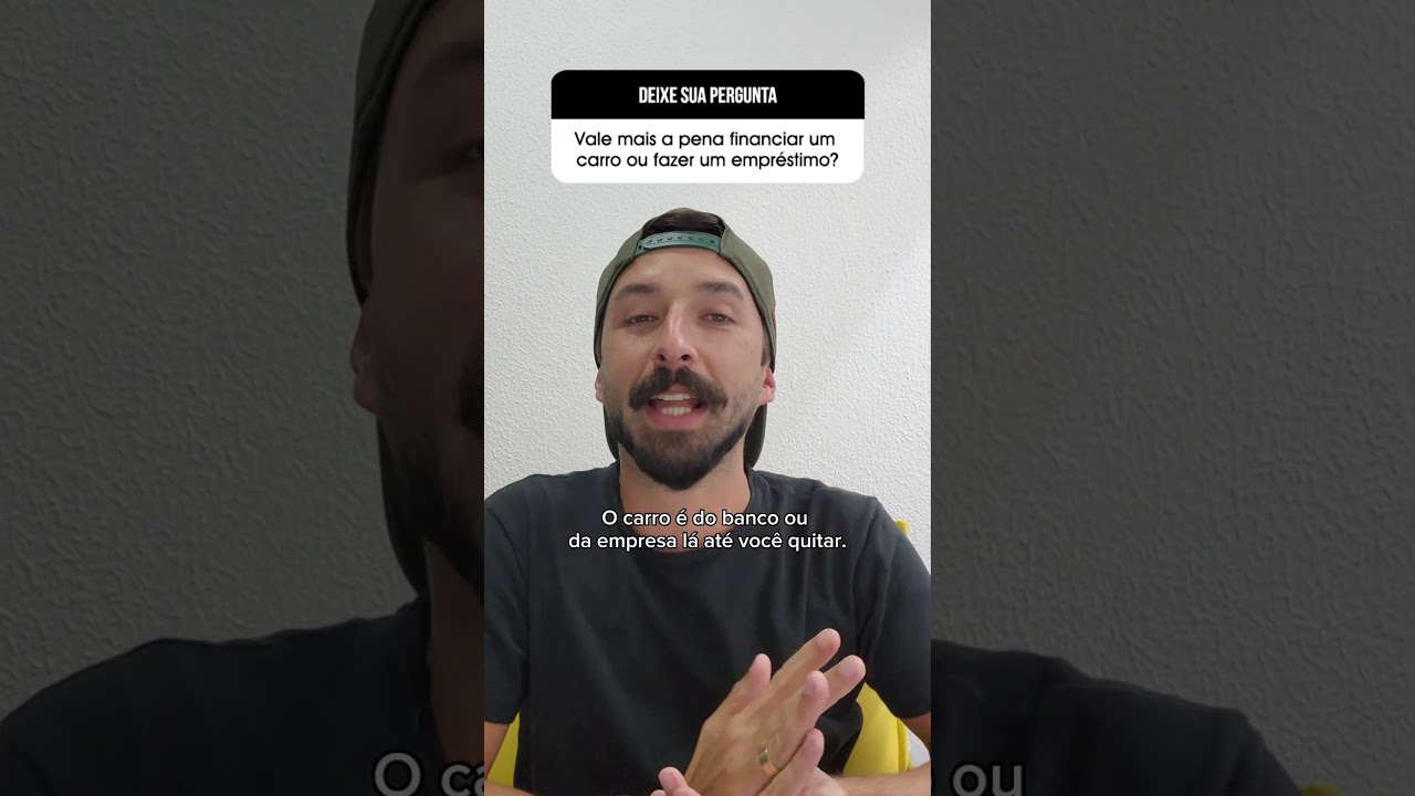 Financiar ou fazer empr&eacute;stimo? #Shorts do Primo Pobre