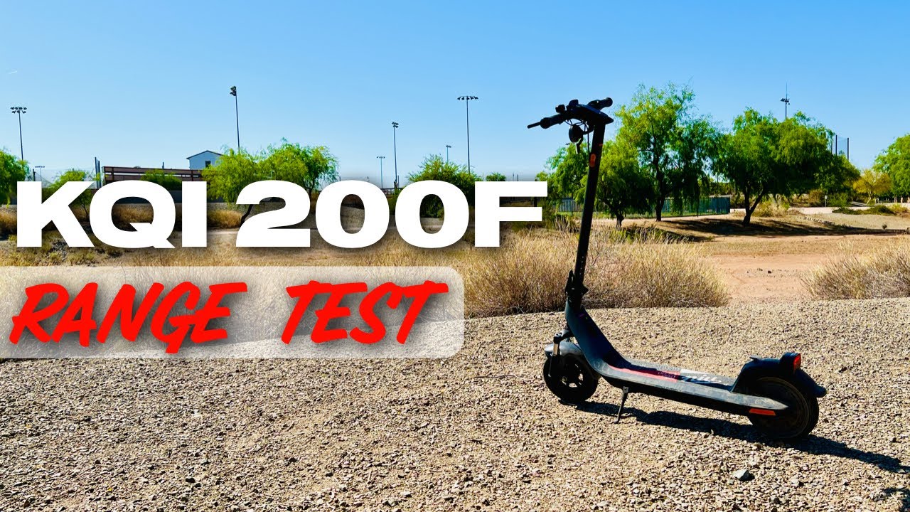 How Far Can the NIU KQi 200F Go on One Charge? Full Range Test!