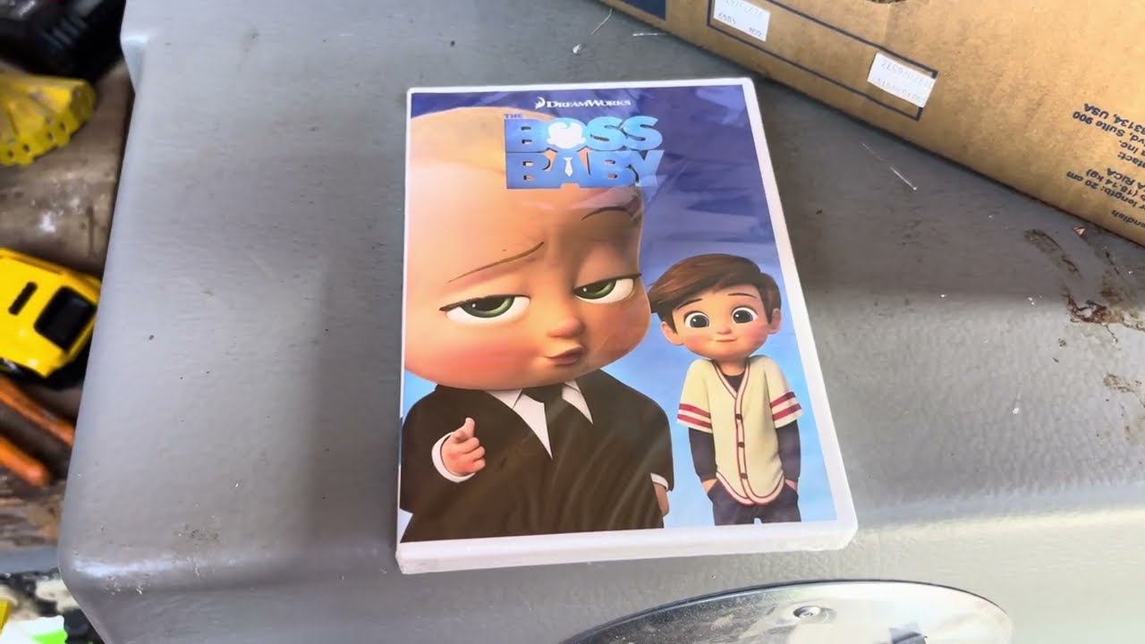 DreamWorks The Boss Baby 2017/2018 Reprint DVD 📀 USA 🇺🇸 Unboxing #2